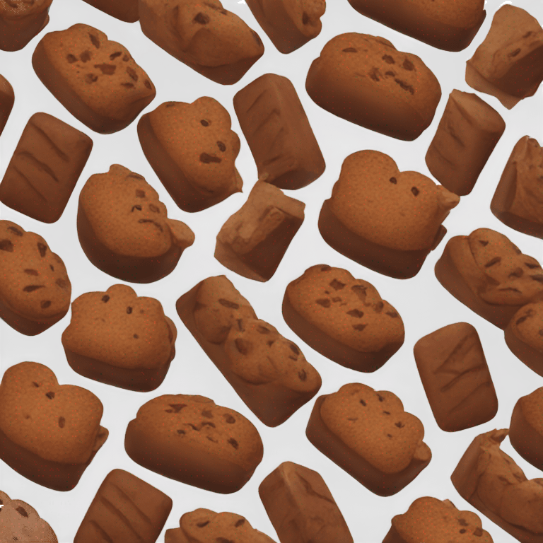 chocolate bread emoji