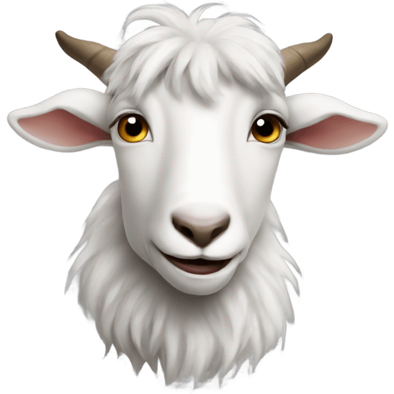 Einstein goat  emoji