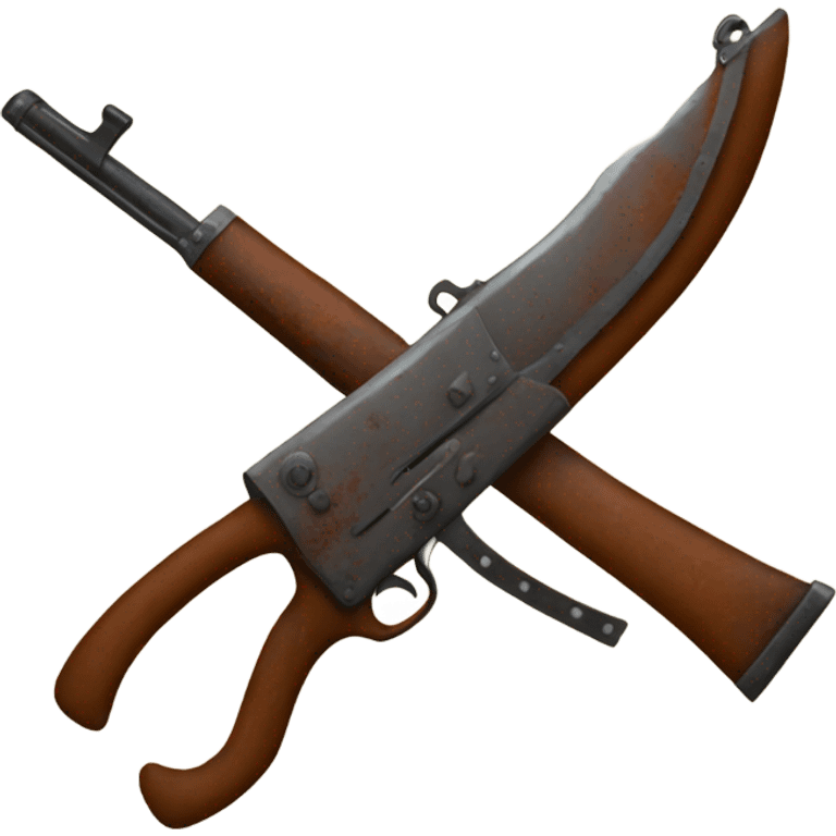 bober with rust ak  emoji