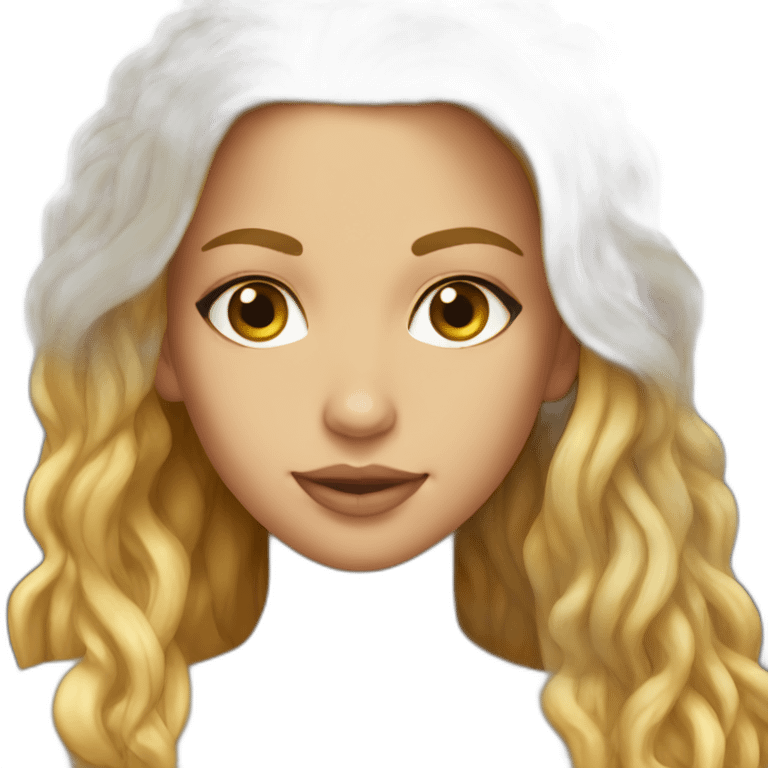 shakira realistic body emoji