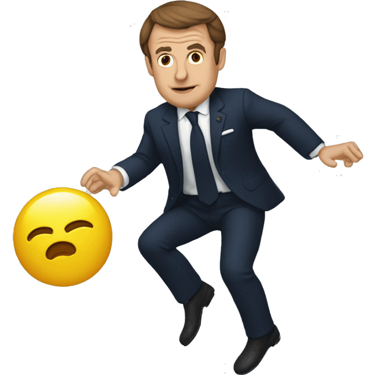 Macron qui dort emoji