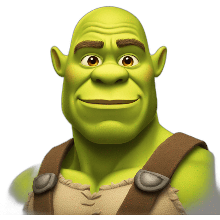 shrek musclé emoji