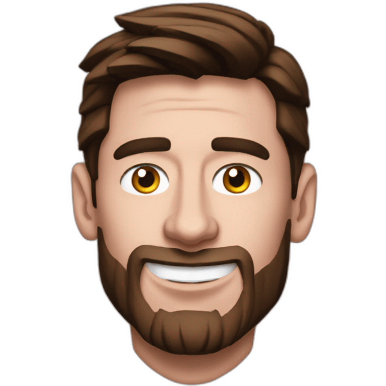 Messi Barcelona emoji