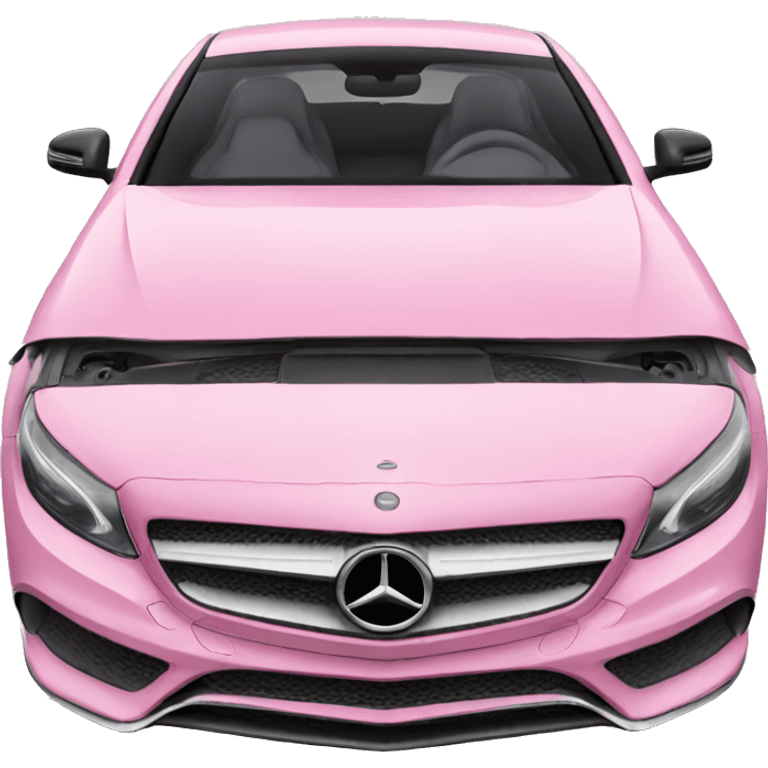 Mercedes pink car emoji