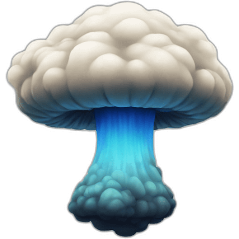 mushroom cloud emoji