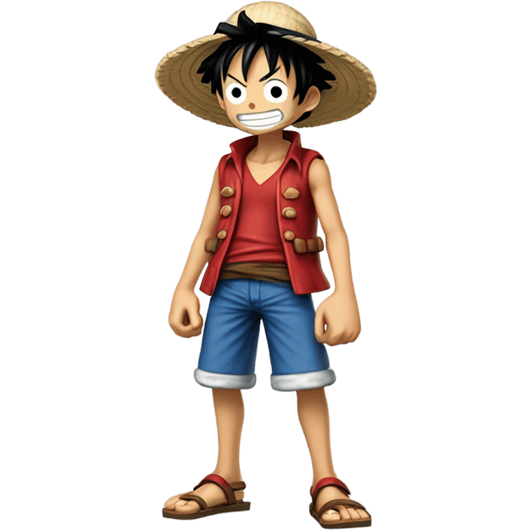 Luffy in the spotlight emoji