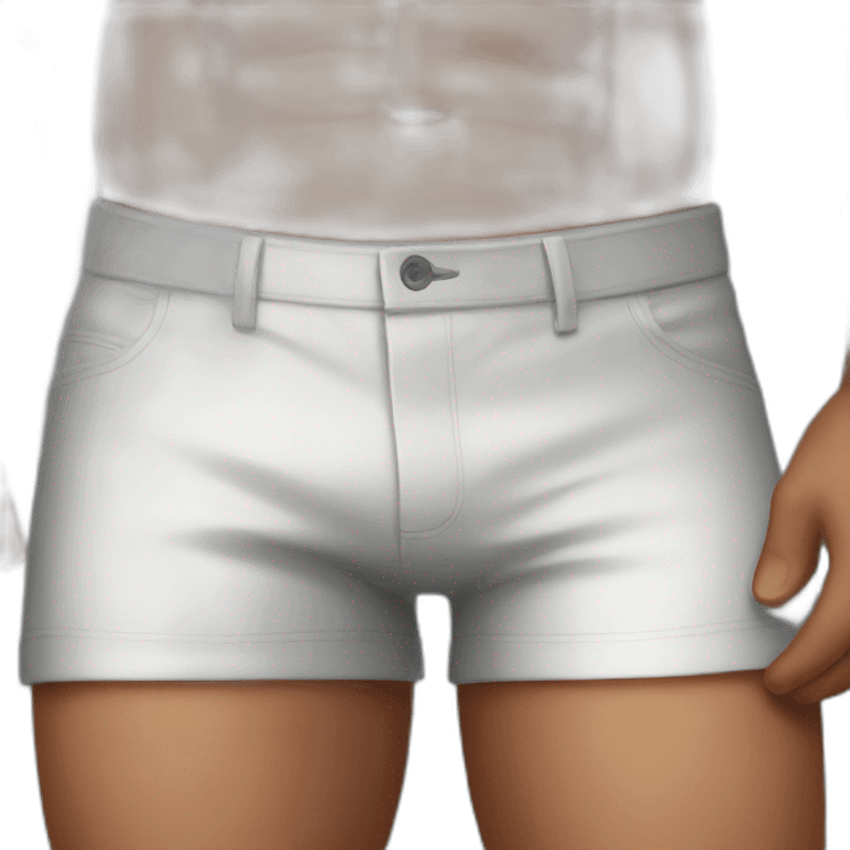 man thighs summer closeup emoji