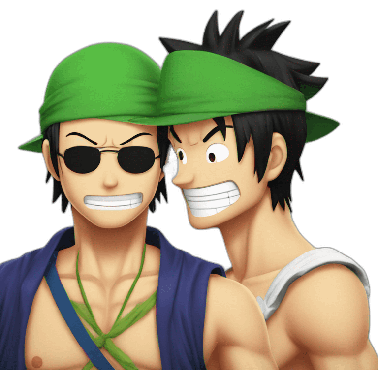 Luffy et zoro emoji