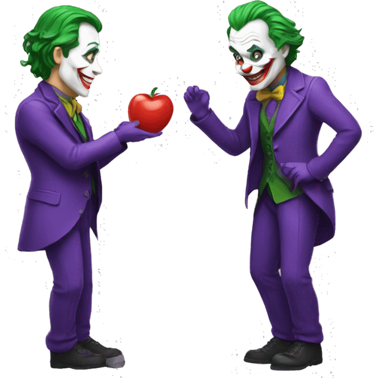 joker helping a friend emoji