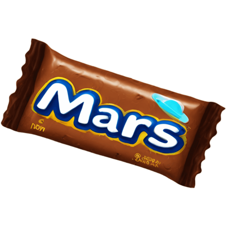 mars bar wrapper emoji