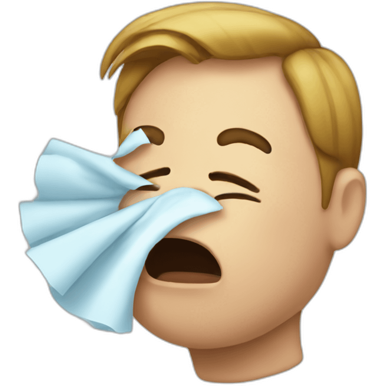 sneezing emoji