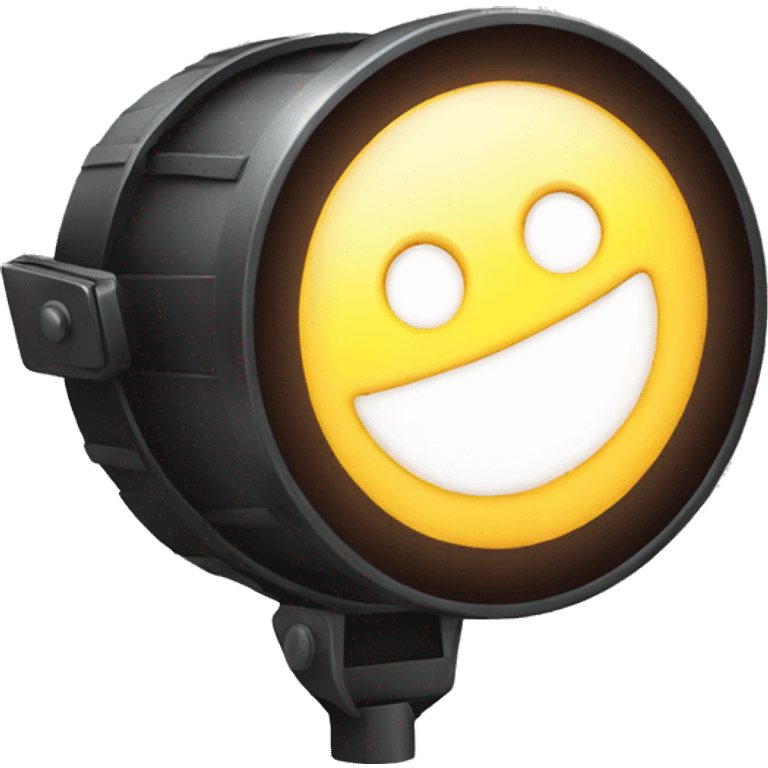 stage light emoji