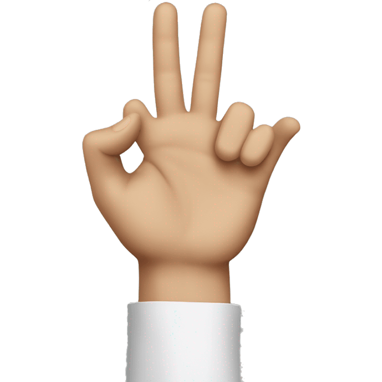 Steve Jobs shows okay sign by hand emoji