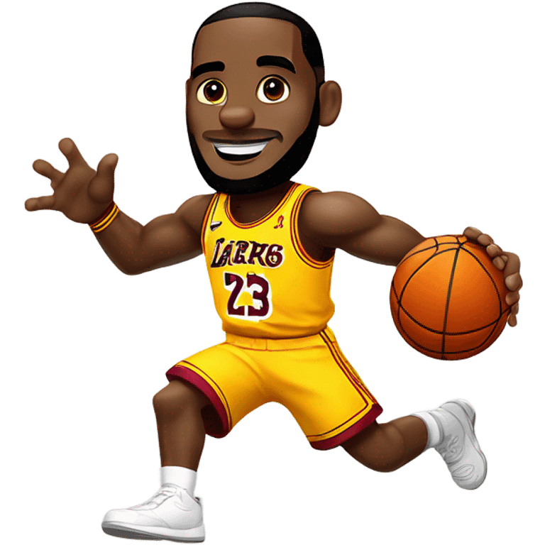 LeBron James emoji