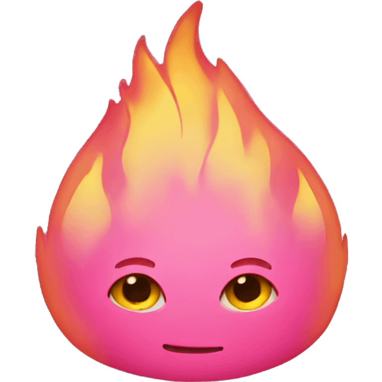 pink fire emoji