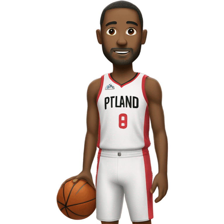 In Portland jersey emoji