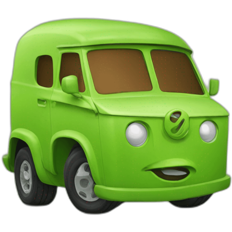 mystery machine avocado emoji