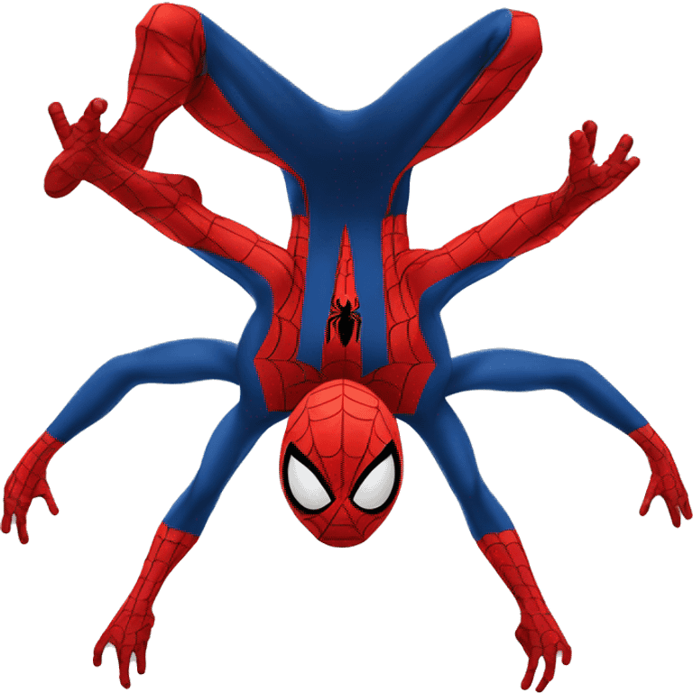 Spider-Man upside down emoji