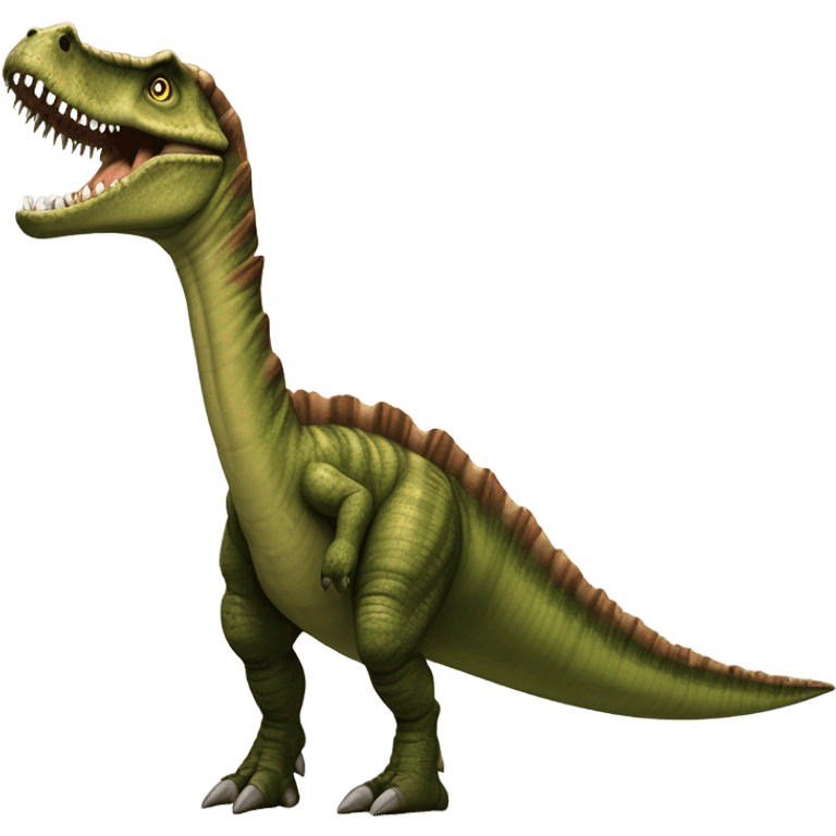 realistic tall spinosaurus emoji