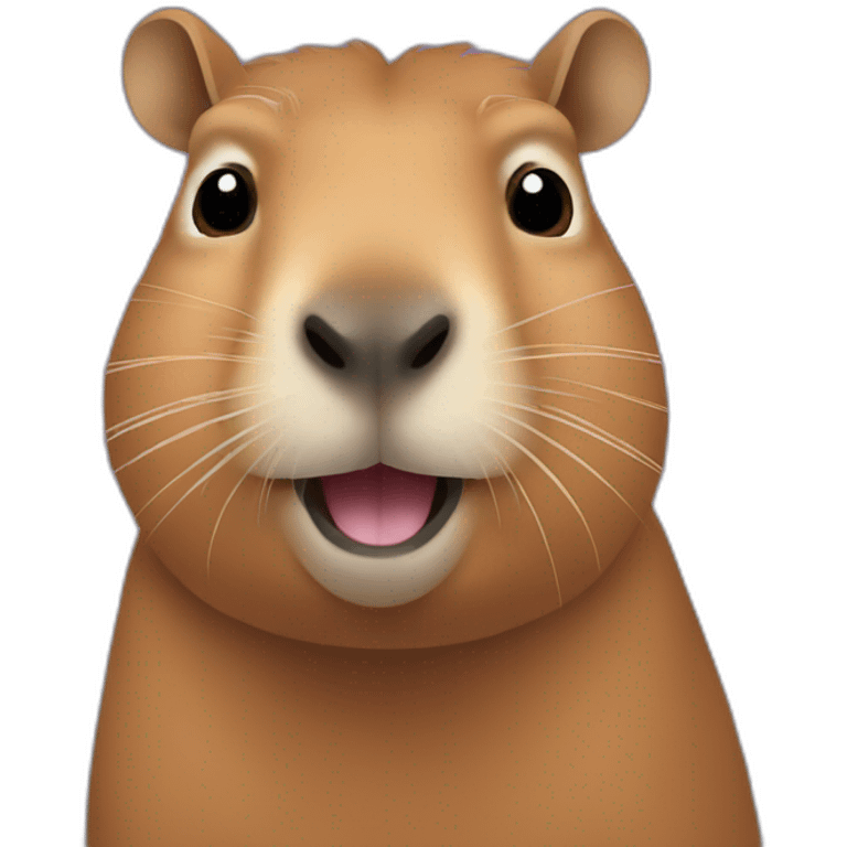 Capybara emoji