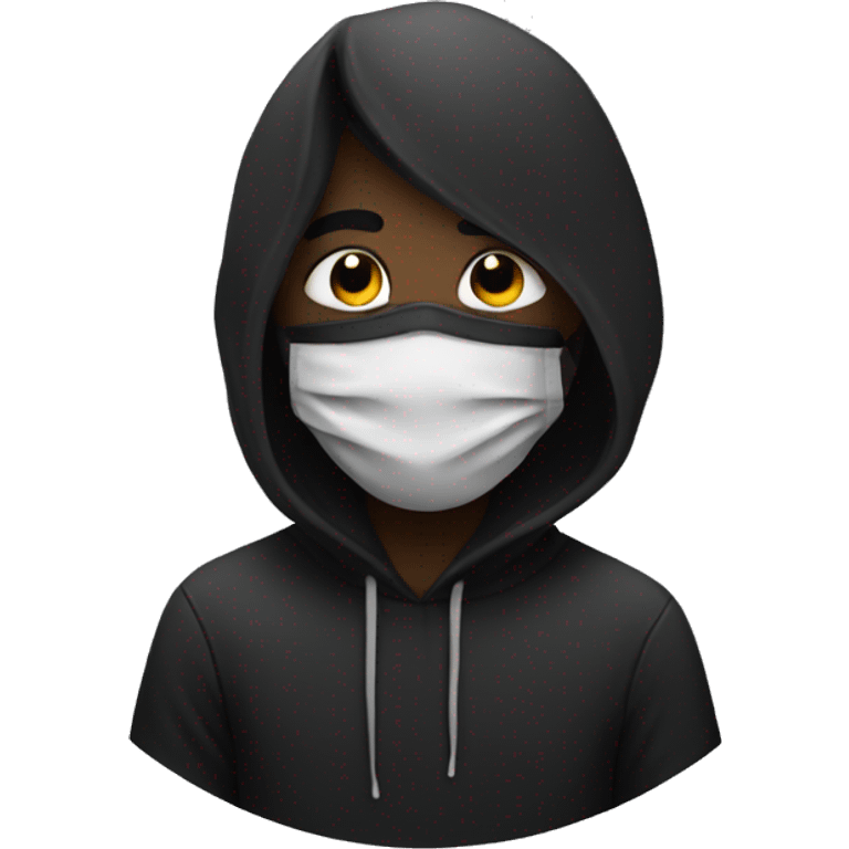 emo person with a covid mask emoji