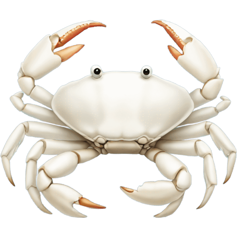 white crab emoji