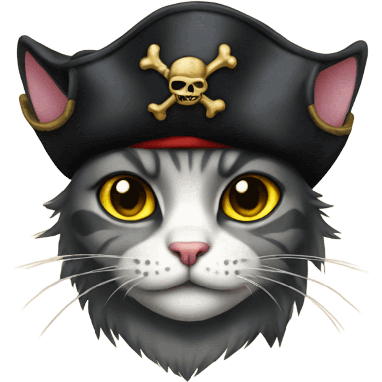 pirate cat emoji