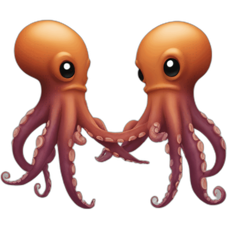 octopus handshake emoji