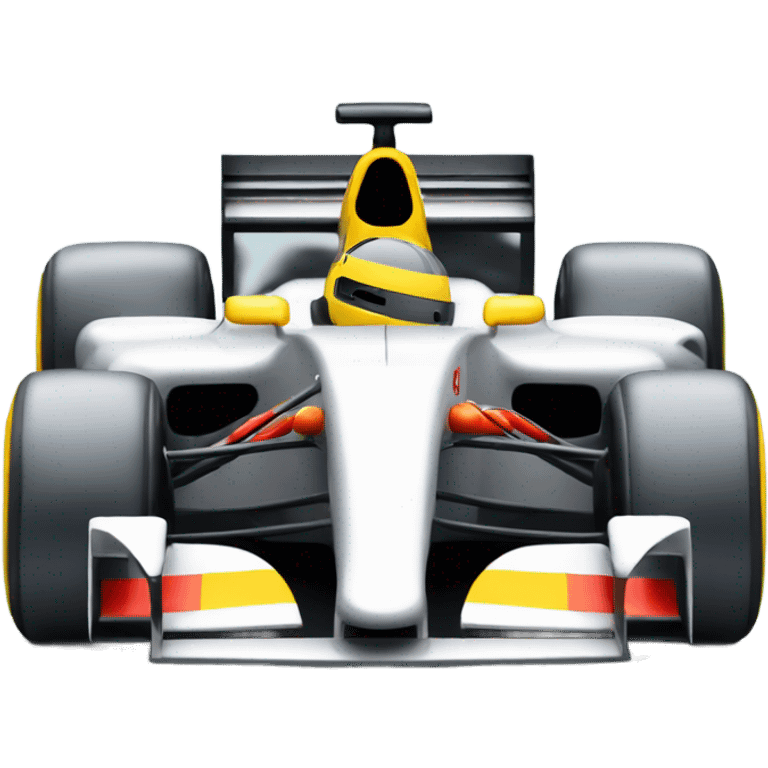 Formula one car emoji