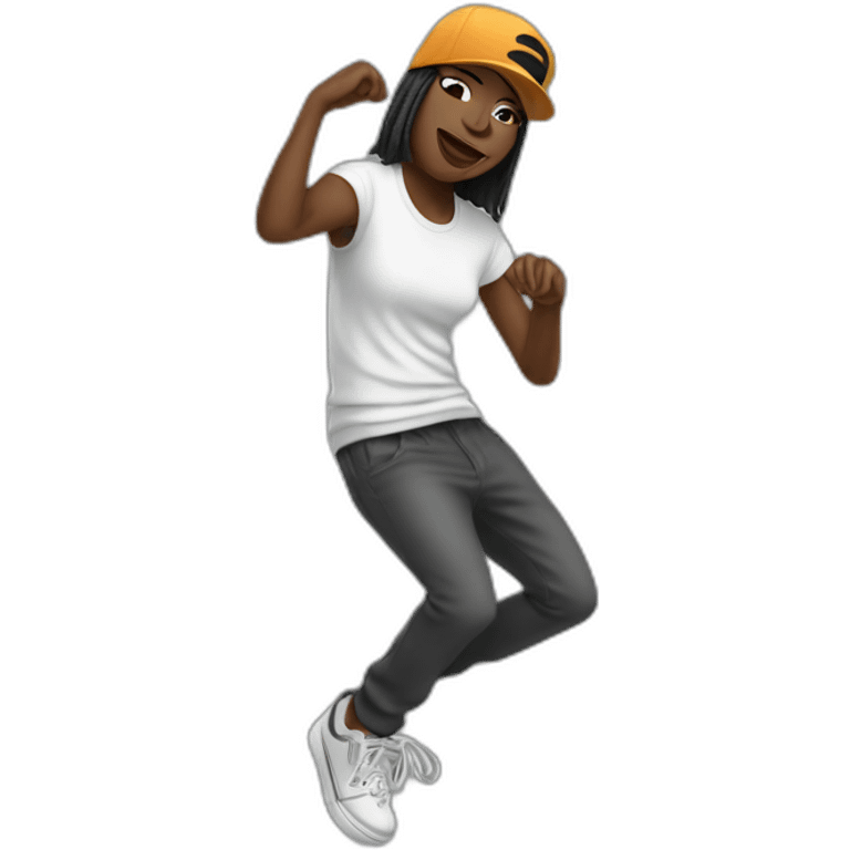 hiphop-dance emoji