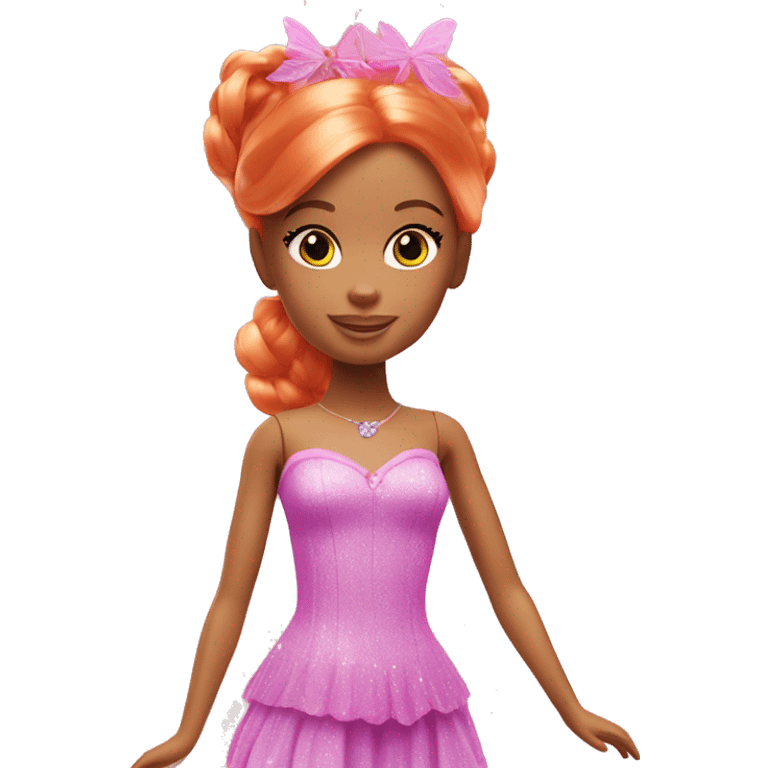 Barbie ginger fairy emoji