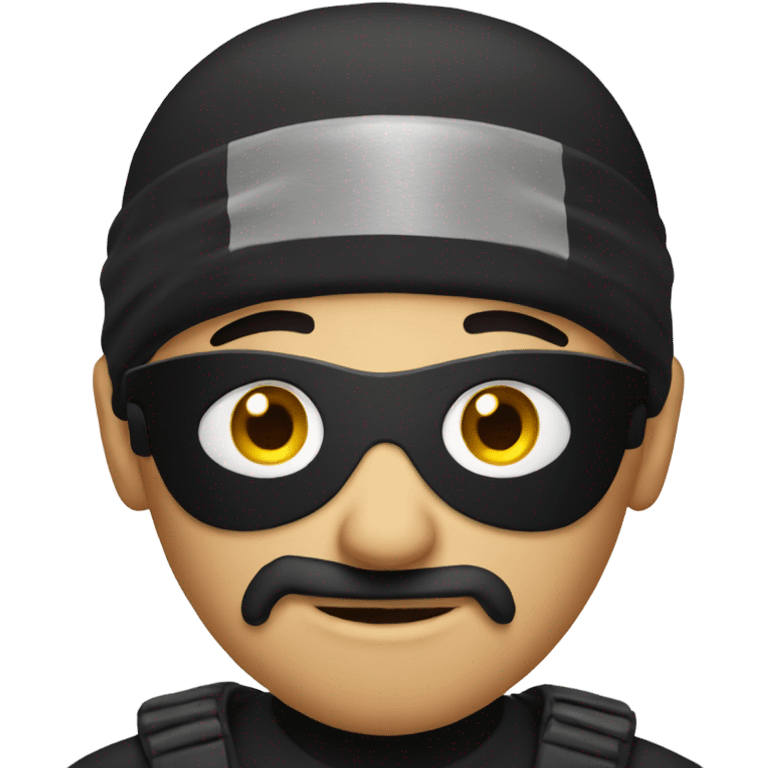 Burgler emoji