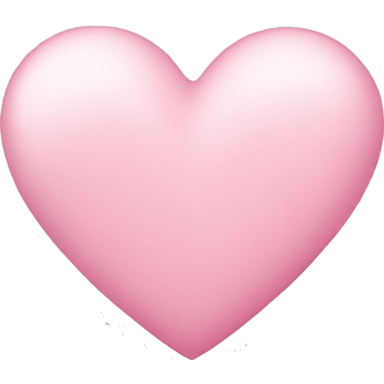 soft pink heart  emoji