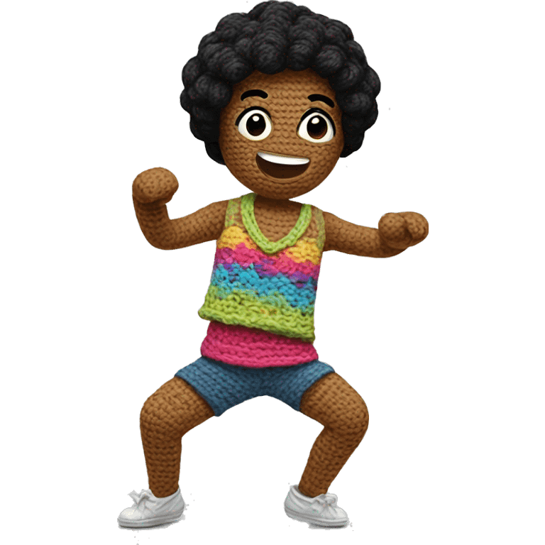 crochet dance emoji