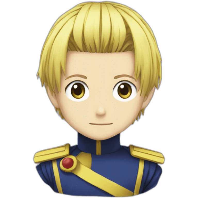 kurapika from hunter x hunter emoji