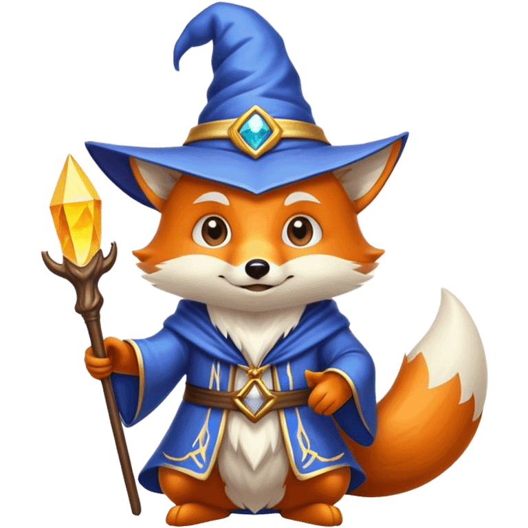 Wizard fox emoji