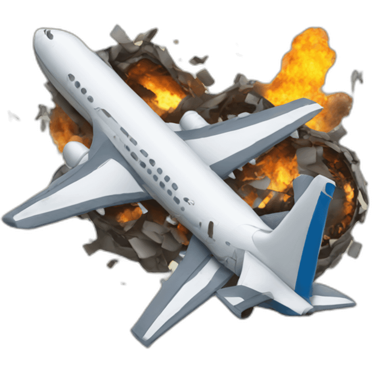 plane crash emoji