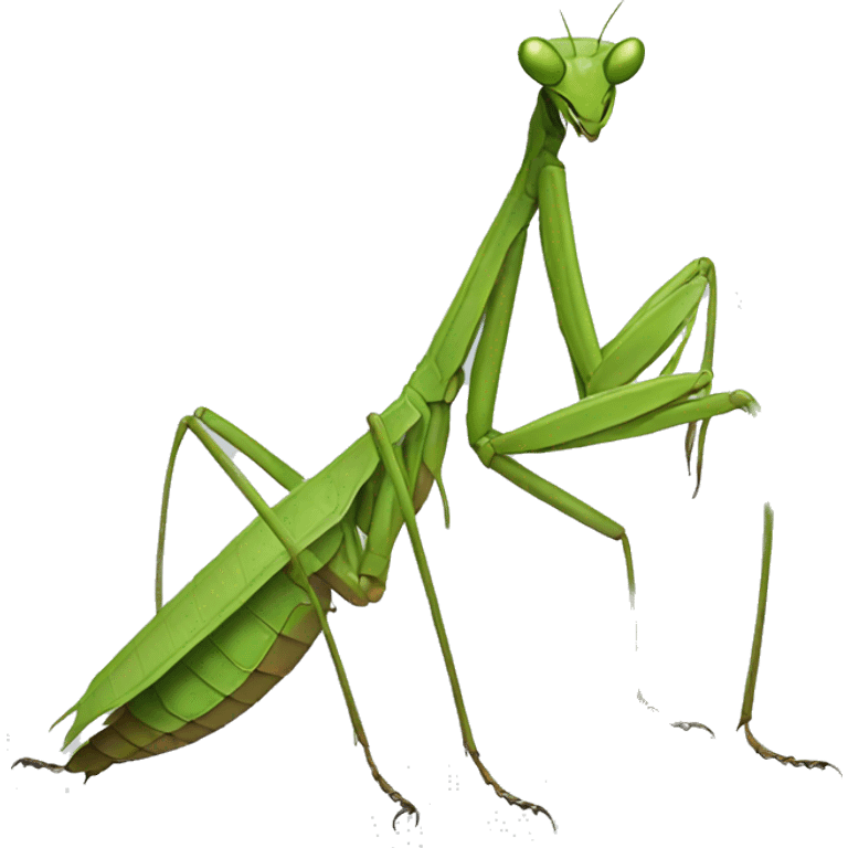 Preying mantis emoji