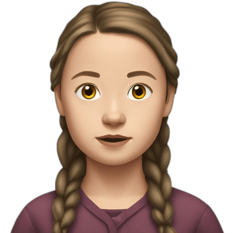 Greta thunberg emoji