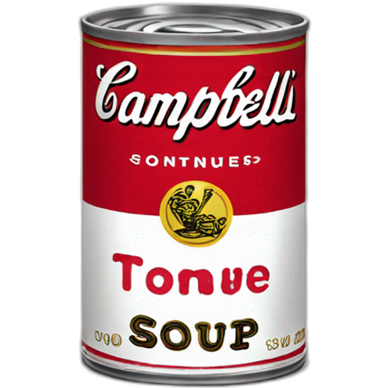 Campbell soup emoji