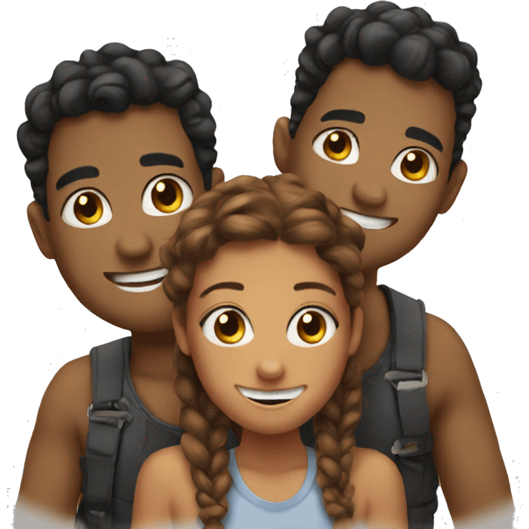 3 best friends  emoji