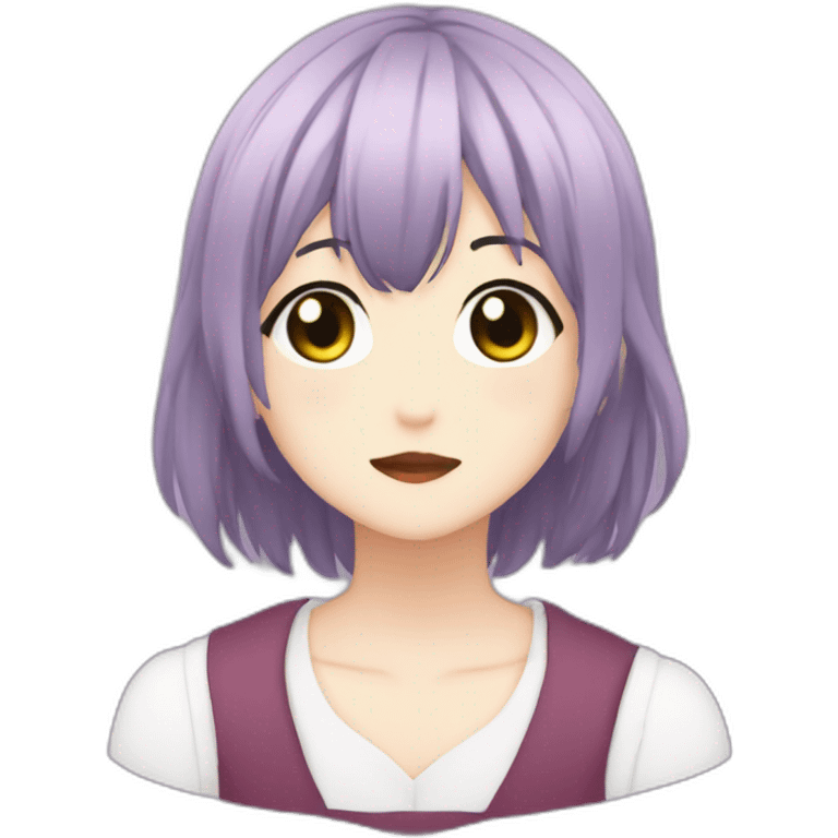 yuri ayato from yarichin bitch club emoji