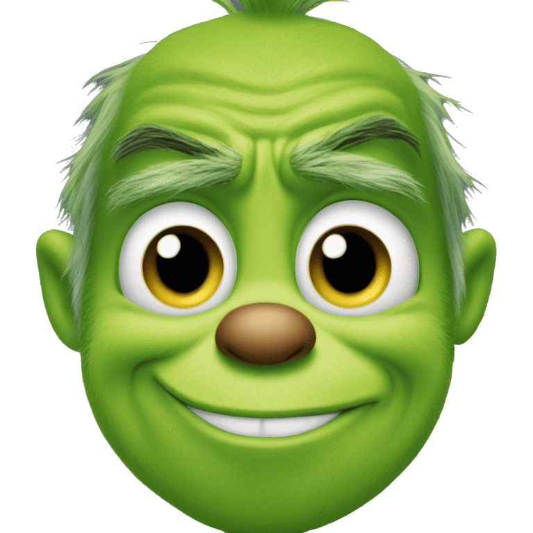 henry cavill as grinch emoji