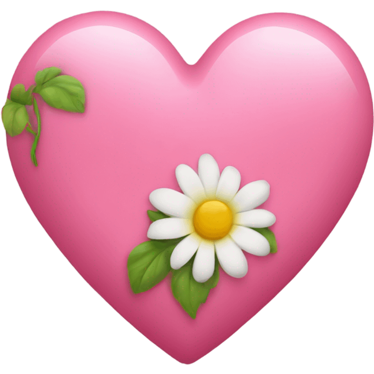 pink heart with flower emoji