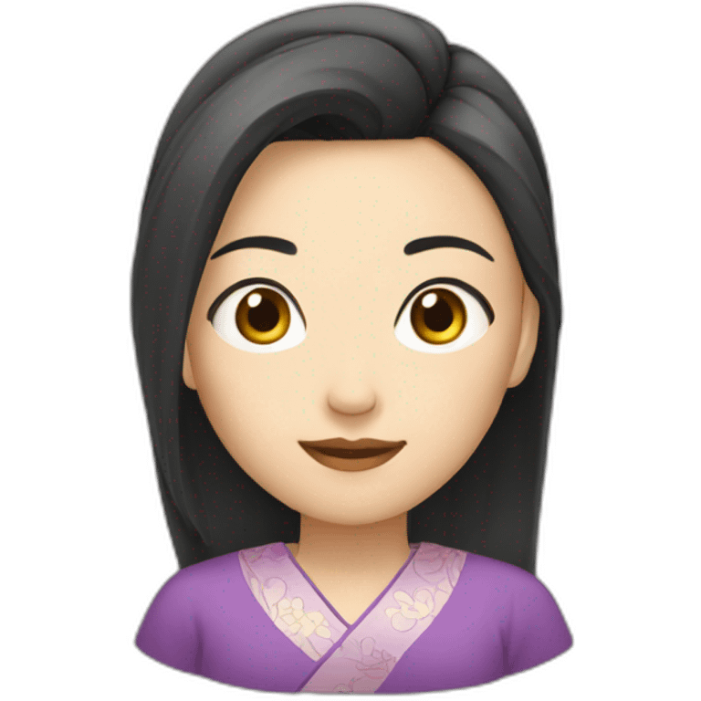 长头发美女 emoji