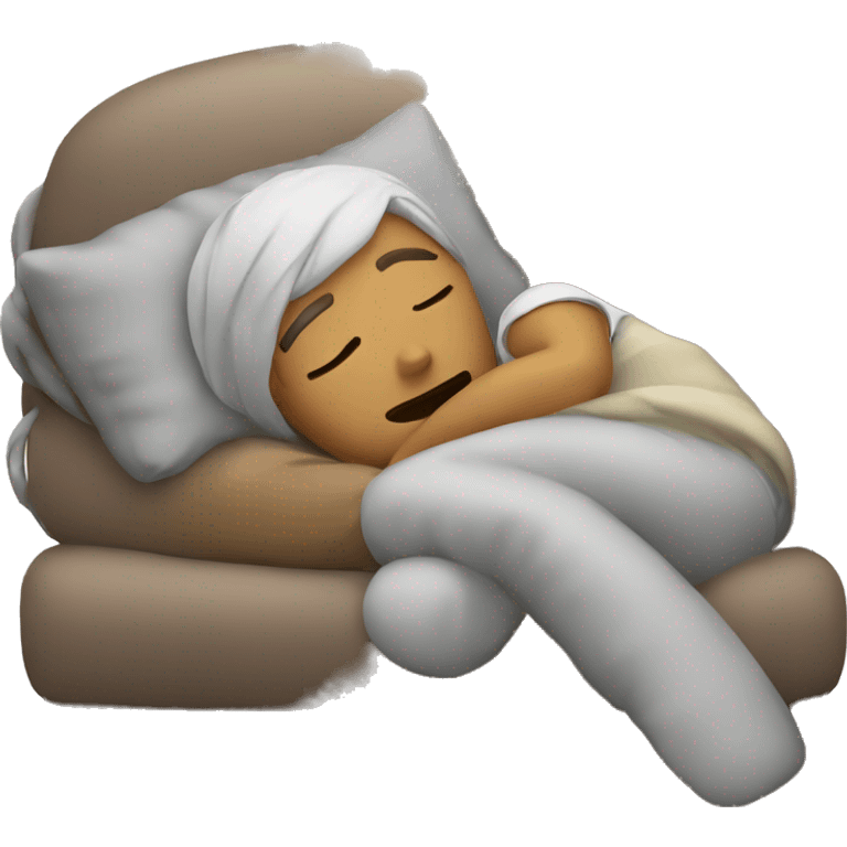 Sleeping on couch emoji