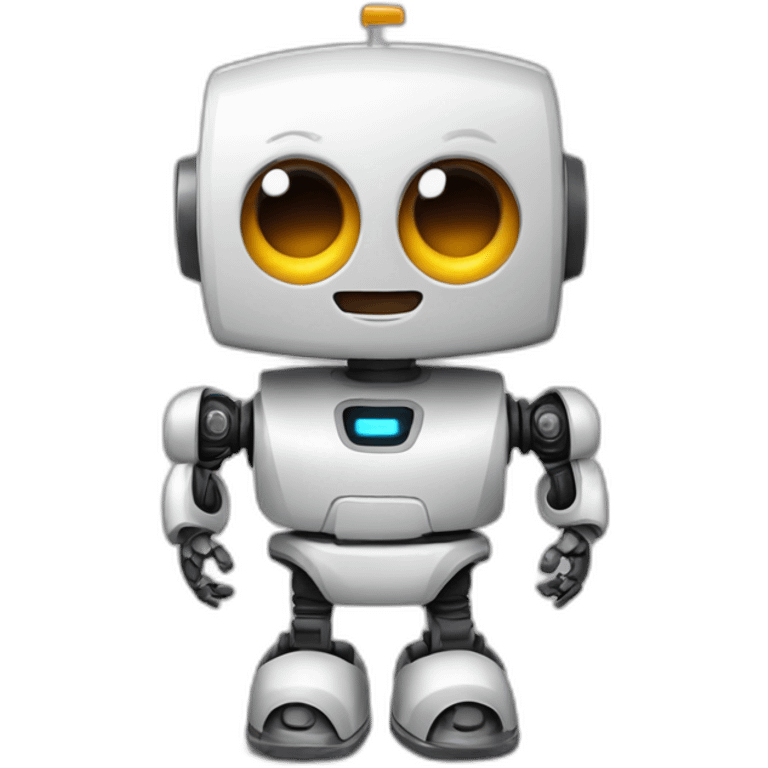 Pixotope robot mascot emoji