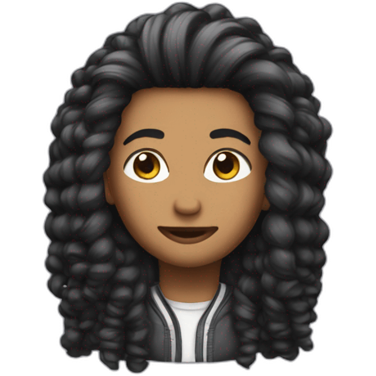 Hair force one emoji