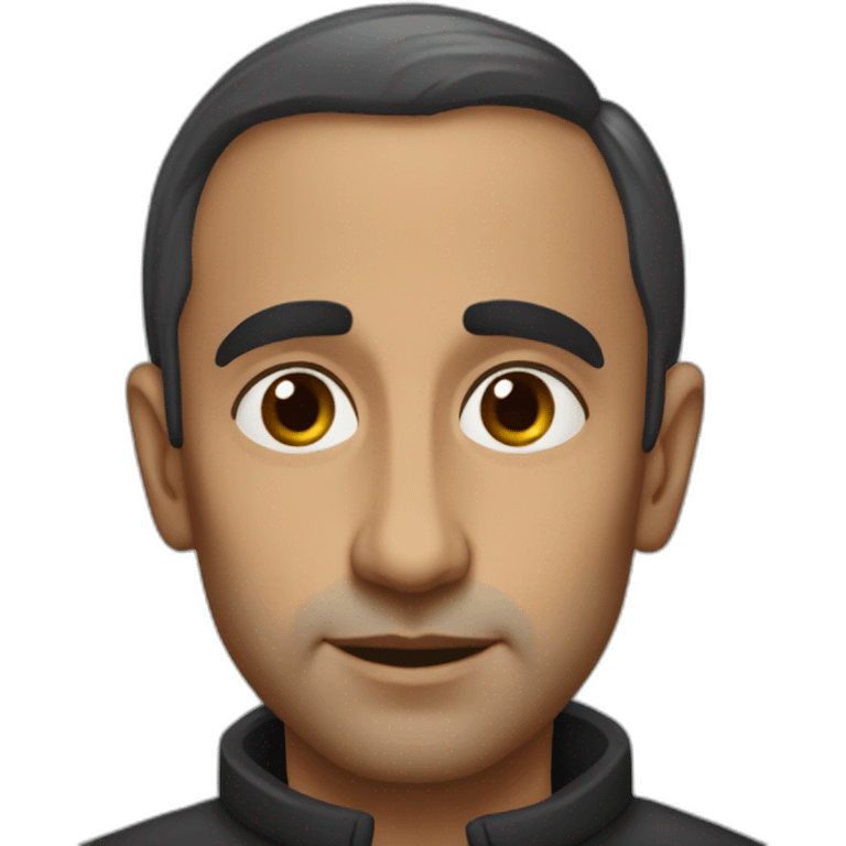 Eric-zemmour-dark-skined emoji