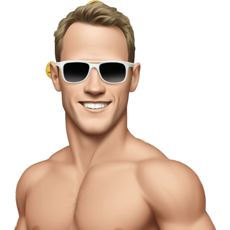 Jonathan Toews beach body emoji